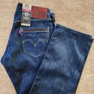 NWT!! Men's LEVI'S 514 Slim Straight Leg 34/32 /-GREAT BUY!!!